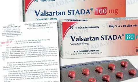 Thu hồi thuốc tim mạch chứa chất gây ung thư